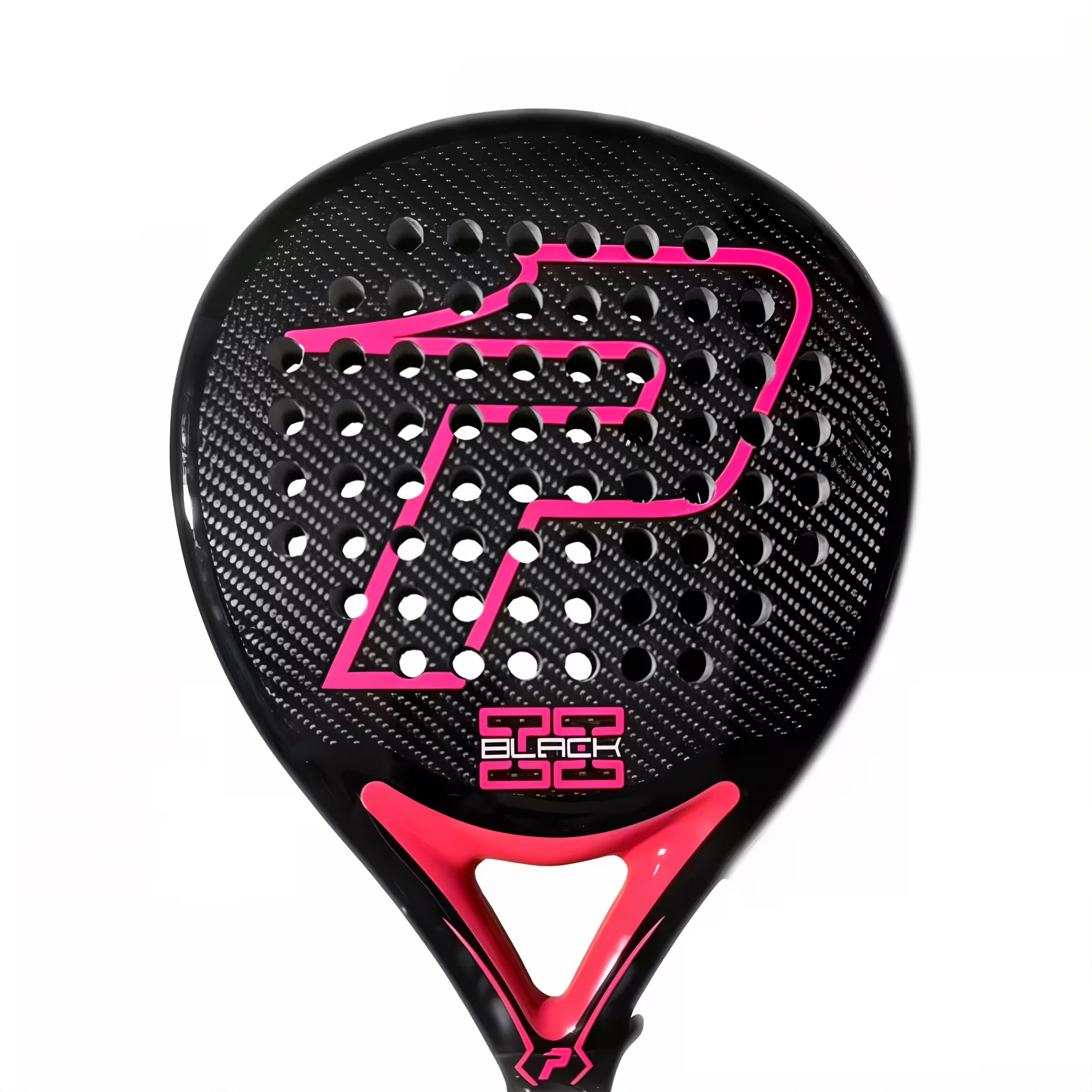 Pala Power Padel Black Brillo